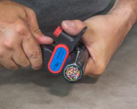 Jonard Tools TK-107 Fiber Optic Mid Span Slit & Ring Tool Kit (1.2 mm-18.2 mm)+