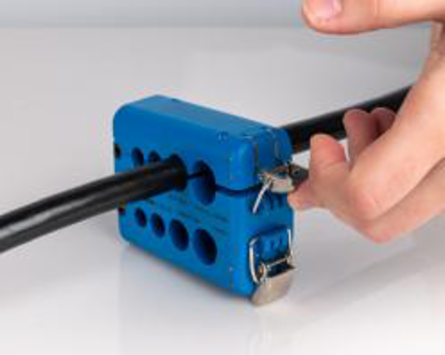 Jonard Tools TK-107 Fiber Optic Mid Span Slit & Ring Tool Kit (1.2 mm-18.2 mm)+