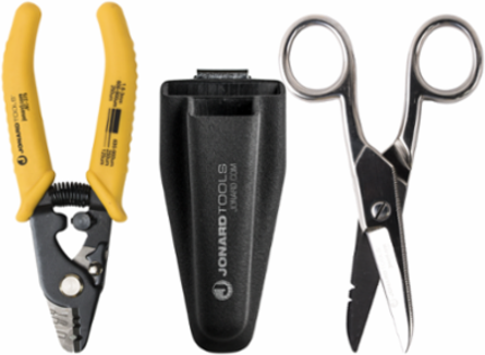 Jonard Tools TK-375 Fiber Stripper & Scissor Kit