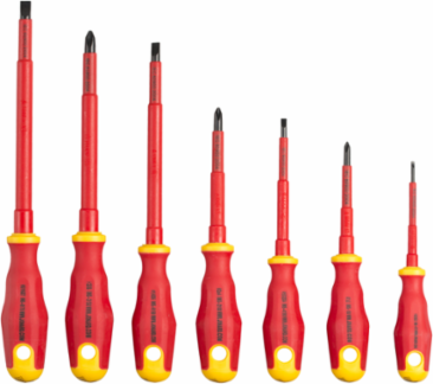 Jonard Tools TK-70INS 7 Piece Insulated Screwdriver Kit
