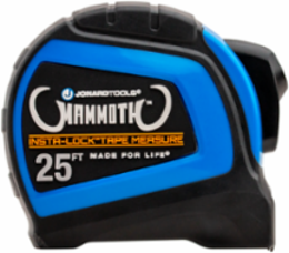 Jonard Tools TM-25 Mammoth Insta-Lock Tape Measure, 25'