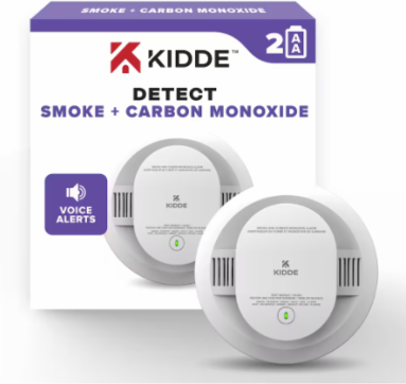 SMOKE & CO COMBO DETECT SERIES BATTERY ONLY "AA" SINGLE/VOICE