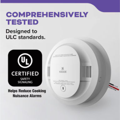 SMOKE & CO COMBO DETECT SERIES AC/DC 120V HARDWIRE WITH 2AA BBU MODELS SINGLE/VOICE