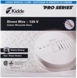 CO ALARM 120V W/BATT BACKUP