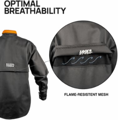 Flame-Resistant Welding Jacket, XL