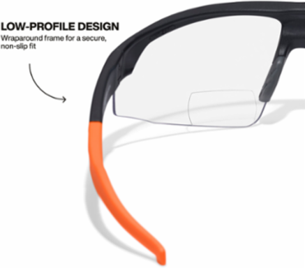Bifocal Safety Glasses +2.00