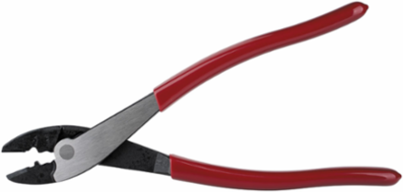 Crimping and Cutting Tool, 10-22 AWG Capacity, 9.6 Inch Length