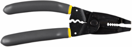 Klein-Kurve Long-Nose Wire Stripper, Cutter, Crimper 10-20 AWG Solid, 12-22 AWG Stranded
