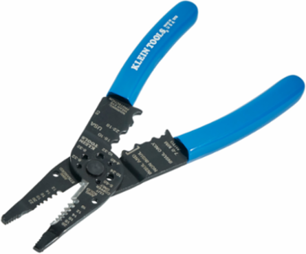 Long Nose Multi Tool Wire Stripper, Cutter & Crimper, 10-20 AWG, 12-22 AWG Stranded