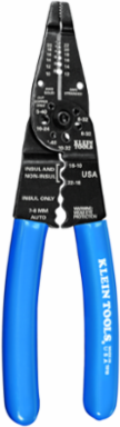 Long Nose Multi Tool Wire Stripper, Cutter & Crimper, 10-20 AWG, 12-22 AWG Stranded