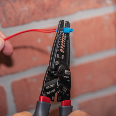 Wire Stripper Multi Tool 7.75 Inch Overall Length, Strips 10-26 AWG Solid, Crimps 10-22 AWG