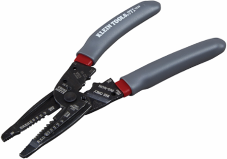 Wire Stripper Multi Tool 7.75 Inch Overall Length, Strips 10-26 AWG Solid, Crimps 10-22 AWG