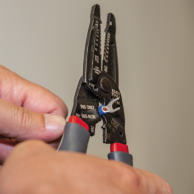 Wire Stripper Multi Tool 7.75 Inch Overall Length, Strips 10-26 AWG Solid, Crimps 10-22 AWG