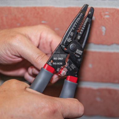 Wire Stripper Multi Tool 7.75 Inch Overall Length, Strips 10-26 AWG Solid, Crimps 10-22 AWG