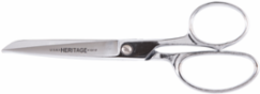 Industrial Quality 7-1/2 Inch Straight Trimmer Scissors, Chrome Plated Carbon Steel