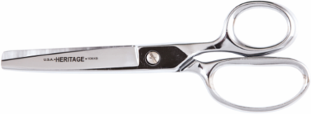 Industrial Quality Straight Trimmer, 7-3/4 Inch, Chrome Plated, Extra Blunt Tips