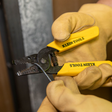 Dual-Wire Stripper/Cutter 6-1/4 Inch for 10-14 AWG Solid Wire