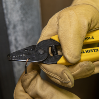 Dual-Wire Stripper/Cutter 6-1/4 Inch for 10-14 AWG Solid Wire