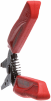 Wire Stripper/Cutter 8-16 AWG, 6.25 Inch Length, Red Handles
