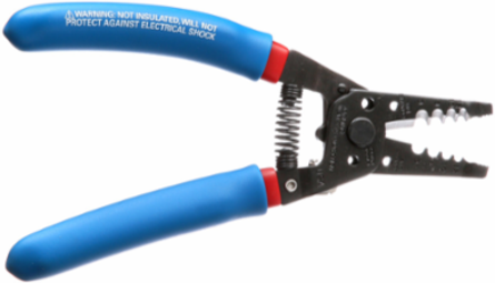Klein-Kurve® Wire Stripper/Cutter 6-12 AWG, 7.5 Inch Length, Steel, 0.34 lbs