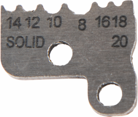 Replacement Blades for Wire Stripper 8-22 AWG, 1080 High Carbon Steel, Rustproof
