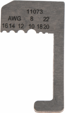 Replacement Blades for Wire Stripper 8-22 AWG, 1080 High Carbon Steel, Rustproof