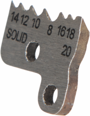 Replacement Blades for Wire Stripper 8-22 AWG, 1080 High Carbon Steel, Rustproof