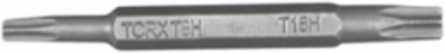 Tamperproof TORX® Bit Set, T8 & T15, 1.5 Inch Length, Pack of 2 Bits