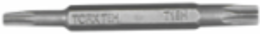 Tamperproof TORX® Bit Set, T8 & T15, 1.5 Inch Length, Pack of 2 Bits