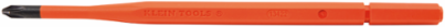 Insulated Screwdriver Blades, Interchangeable, #2 Phillips & 1/4 Inch Slotted, 5.75 Inch