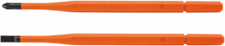 Insulated Screwdriver Blades, Interchangeable, #2 Phillips & 1/4 Inch Slotted, 5.75 Inch