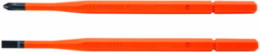 Insulated Screwdriver Blades, Interchangeable, #2 Phillips & 1/4 Inch Slotted, 5.75 Inch