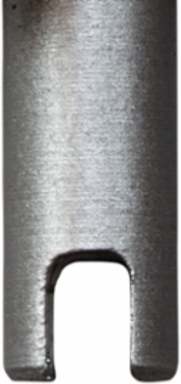 Replacement Bits 1/8 Inch Slotted & Schrader Valve Core Tool, Steel