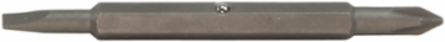 4-in-1 Electronics Replacement Bits, Phillips #0 & Slotted 3/32 Inch, Pack of 2