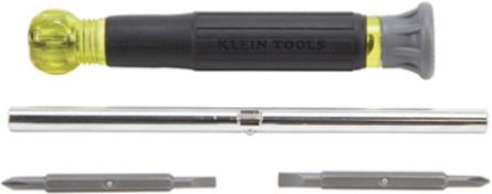 4-in-1 Electronics Replacement Bits, #00 Phillips & 1/8 Inch Slotted, Pack of 2
