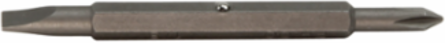 4-in-1 Electronics Replacement Bits, #00 Phillips & 1/8 Inch Slotted, Pack of 2
