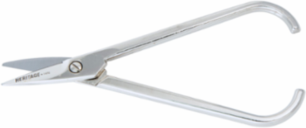 Light Metal Snip, 7.125 Inch Length, Cuts 24 Gauge Steel, Ambidextrous Handle