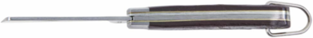 Pocket Knife 2-1/4 Inch Steel Coping Blade, Wood Grain Handle, Lightweight