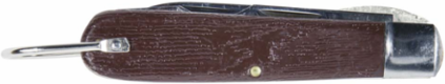 2-Blade Pocket Knife, 2-1/2 Inch Carbon Steel Blades, Locking Screwdriver Tip