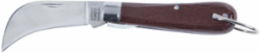 Pocket Knife 2-5/8 Inch Hawkbill Blade, Stainless Steel, Heavy-Duty Line Work