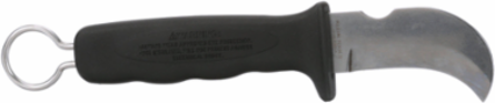Cable Skinning Hook Blade with Notch, 3 Inch Steel Blade, Comfortable Handle
