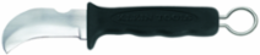 Cable Skinning Hook Blade with Notch, 3 Inch Steel Blade, Comfortable Handle