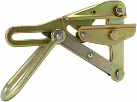 Chicago Grip for Bare Copper Wire, 4500 lb Max Load, Single V Jaw, 4.188 Inch Jaw Length