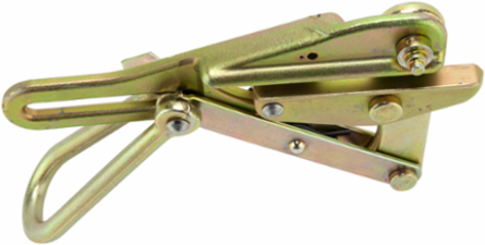 Chicago Grip for Bare Copper Wire, 4500 lb Max Load, Single V Jaw, 4.188 Inch Jaw Length