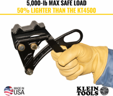Wide Range EHS Wire Grip 0.162-0.883 Inch Cable Diameter, 5000 lb Capacity