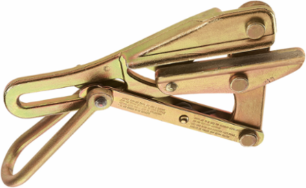 Chicago Grip for Bare Cables 0.2-0.4 Inch, 4500 lb Load Capacity, Round Jaw