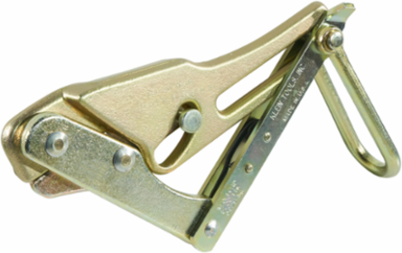 Chicago Grip for Bare Wire 0.53 to 0.74 Inch, 8000 lb Max Load, Round Jaw