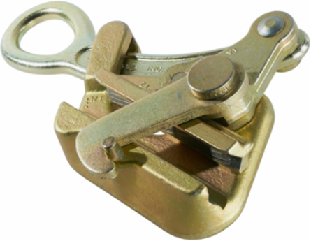 Knurled Jaw Grip 0.75 Inch Cable Capacity, 4.375 Inch Jaw Length, 10,000 lb Max Load