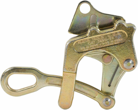 Parallel Jaw Grip 4-1/2 Inch Length, 7500 lb Maximum Safe Load, for Cable Pulling