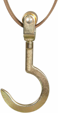 Howe Wire Pulling Tool, 500 lb Capacity, 6' Length, Forged Steel Hook